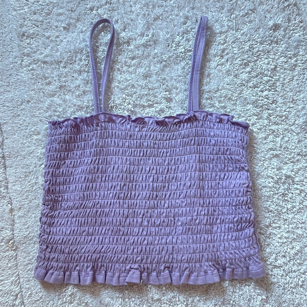 Purple Crop Top || WILD FABLE